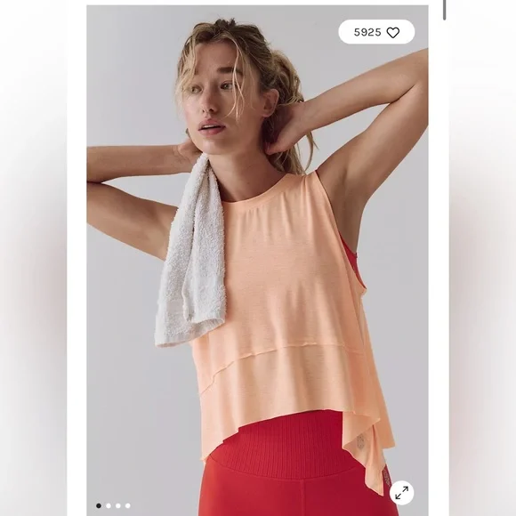 Free People Movement Morning Sun Tempo Tank Women’s L/Large - Picture 1 of 4